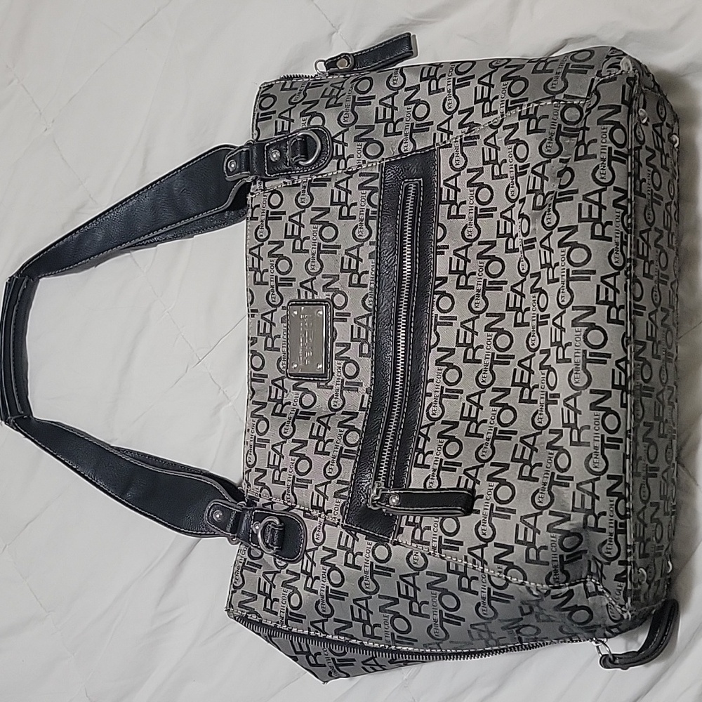 🏷️KENNETH COLE REACTION Big tote bag 15"×13" as is